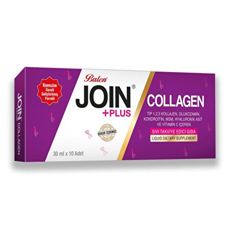Balen Join+Plus Collagen 30 ml x 10 Adet