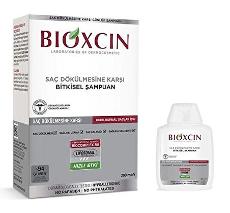 Bioxcin Genesis Dökülen Saçlar İçin Dökülme Karşıtı Bitkisel Özlü Şampuan 300 ml
