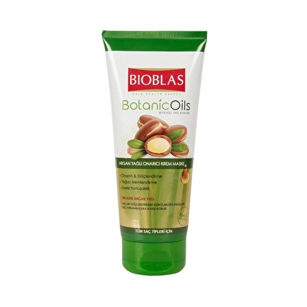  Bioblas Botanic Oils Argan Yağlı Güçlendirici Krem Maske 200 ml