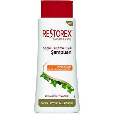 Restorex Speed & Strong Yıpranmış Saçlar İçin Onarıcı Şampuan 500 ml