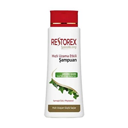 Restorex Speed&Long İnce Telli Saçlar İçin Hacim Verici Şampuan 500 ml