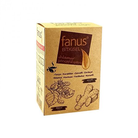 Fanus Ihlamur - Zencefil Dökme Bitki Çayı 150 gr 