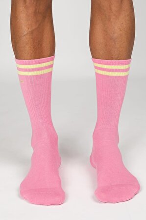 Motley Socks Unisex Nakışlı Uzun Tenis Çorap - Rainbow 2
