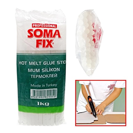 SomaFix Mum Silikon Kalın 1Kg Poşetli