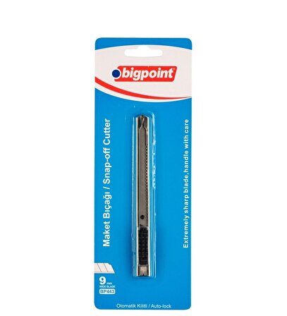 Bigpoint Maket Bıçağı Dar Metal Cep Tipi Bp443