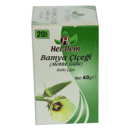 Hel-Dem Organik Bardak Poşet Bitki Çayı 40 gr 20'li 