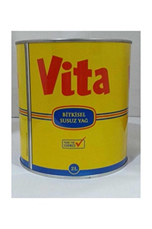 Vita Bitkisel Susuz Margarin 2 lt