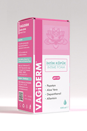 İntim Genital Bölge Koku Giderici Yıkama Köpüğü 100 ml