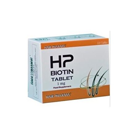 Hp Biotin Tablet 1Mg 100Tablet