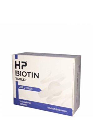 Hp Biotin 2 Mg - 100 Tablet