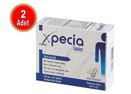 Xpecia 60 Tablet Erkekler için - 2 Adet