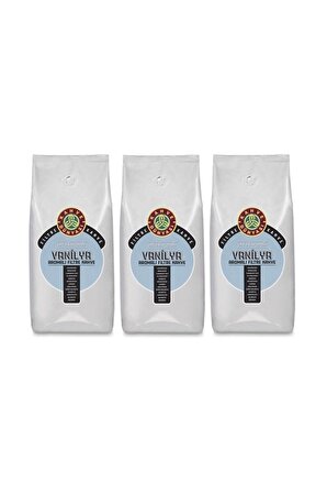 Kahve Dünyası Vanilya Aromalı Filtre Kahve Çekirdek 3 Adet 1 Kg.
