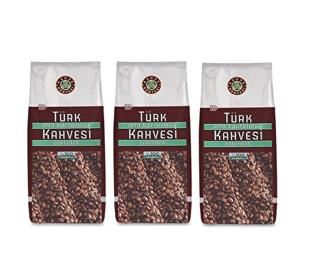Kahve Dünyası Sade Orta Kavrulmuş Öğütülmüş Türk Kahvesi 3x1 kg 