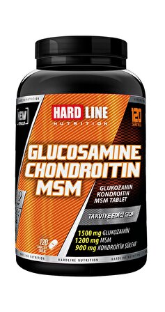 Hardline Glucosamine Chondroitin Msm 120 Tablet