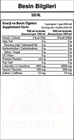Hardline Nutrition Carnifit Ananas Aromalı Sıvı 500 ml