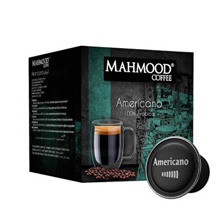 Mahmood Dolce Gusto Americano Kapsül Kahve 16 Adet X 7 Gr