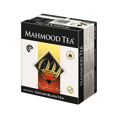 Mahmood Tea İthal Sri Lanka Ceylon Sallama %100 Saf Seylan Bardak Poşet Çay