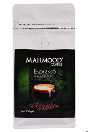 Mahmood Coffee Kavrulmuş Espresso Kahve Çekirdekleri 250 Gr