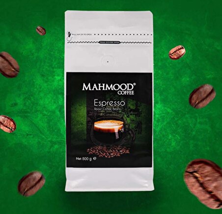 Mahmood Coffee Kavrulmuş Espresso Kahve Çekirdekleri 500 Gr