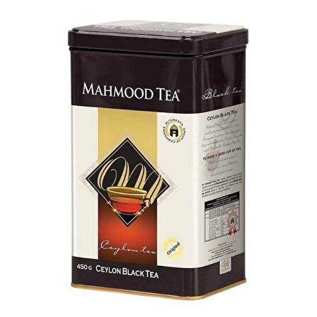 Mahmood Tea Ithal %100 Saf Seylan Siyah Dökme Çay Teneke Kutu 450 gr