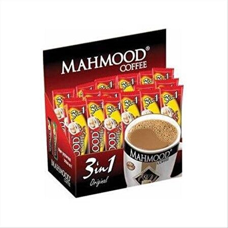 Mahmood Coffee 3'ü 1 Arada Sade 18 gr 48'li Paket 