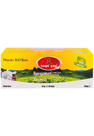 Neşe Çay Bergamot Aromalı Demlik Poşet 200 gr