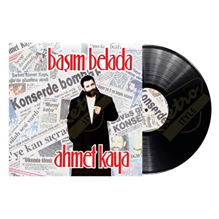 Ahmet Kaya-Başım Belada LP Plak