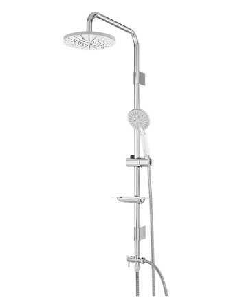 Icon Beyaz Krom Robot Yağmurlama Duş seti