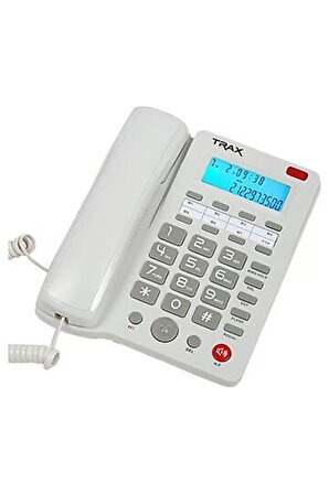 Evsam Trax Dijital Ekran Ev & İşyeri Telefonu Kablolu