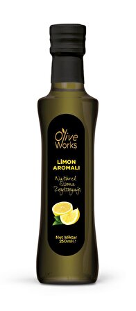 Olive Works Naturel Limonlu Sızma Zeytinyağı 250 ml Cam 