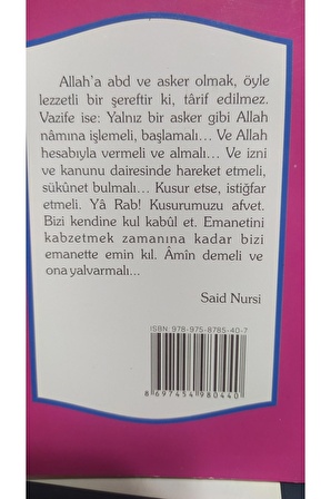 Küçük Sözler, Bediüzzaman Said Nursi