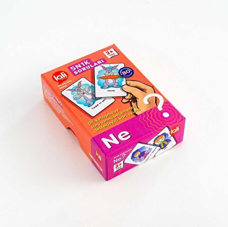 Lali Yayınları 5N1K Konuşma Becerisine Destek ''NE'' Kart Oyunu 