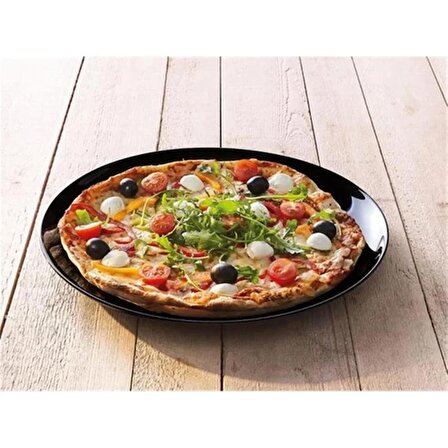 Luminarc Temperli Siyah Pizza Tabağı 32 cm