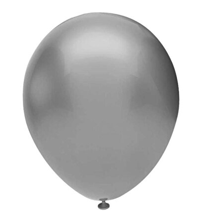 Vatan Balon Metalik 100 Lü Gümüş / Vatan