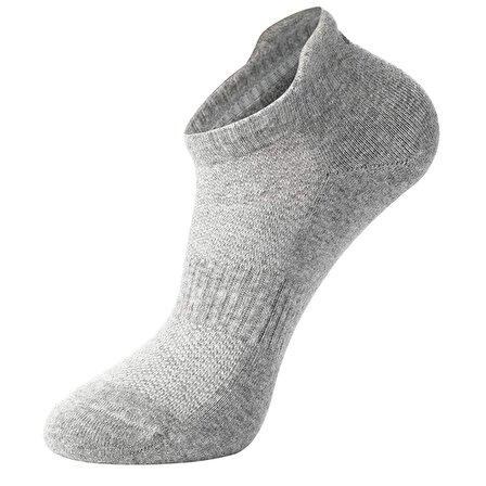 Unisex 6'Lı Quality Spor Arkası Destekli  Terletmeyen Nefes Alabilen Patik Çorap Bt-0587 