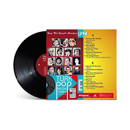 TÜRK POP MÜZİK TARİHİ 2 1960-1970 LP alithestereo