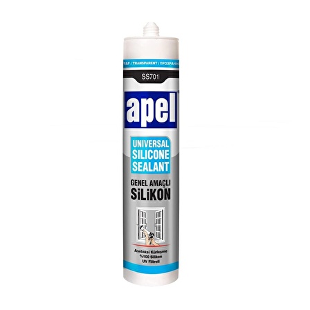 Apel Genel Amaçlı Silikon 250 ml Şeffaf