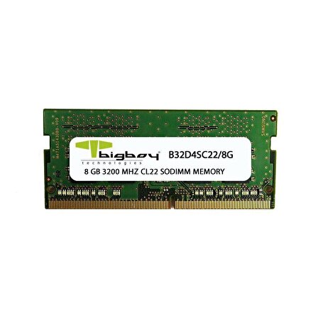 Bigboy 8GB DDR4 3200MHz CL22 Notebook Rami