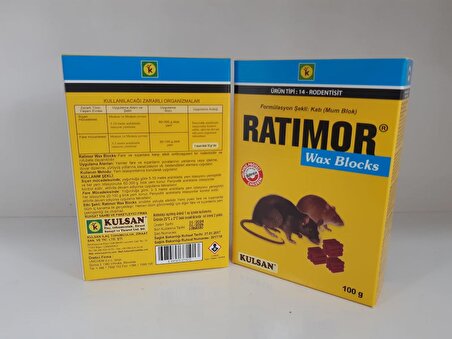Ratimor Wax Blocks Fare Zehiri | 100 Gram
