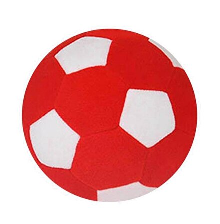 Ev Topu Kırmızı Beyaz Wellsoft-Polar 27 cm