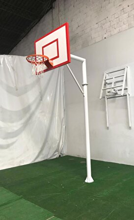 Standart Basketbol Potası Sabit Çember 90*120 1,5 mm Sac Panya