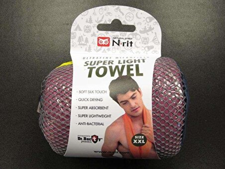 N-Rit Süper Light Towel Medium Havlu-MOR
