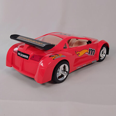 Famous Car 1:12 Uzaktan Kum. Şarjlı Pilli Oyuncak Red Araba 35cm