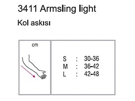 Orthocare 3411/L Armsling light (kol askısı) 