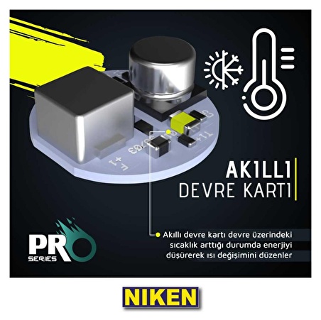 Hb4 led xenon far aydınlatma seti şimşek etkili niken pro 8000lm