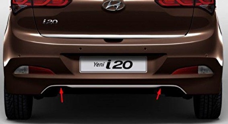 Hyundai i20 kapı alt çıtası krom nikelaj 2015+