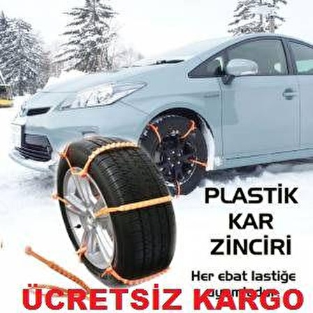 Plastik patinaj zinciri tüm araçlara uyumlu