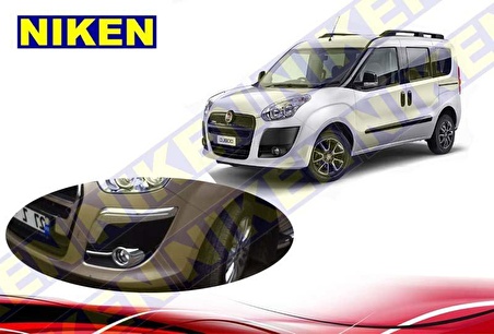 Fiat doblo 2 Sis Farı Çerçevesi Kromu 2010-