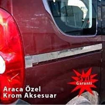 Fiat doblo 2 Sürgülü Kapı Kromu 2010-