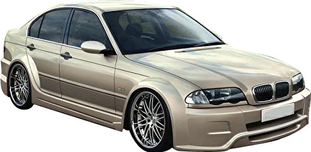 Bmw E46 Stop çerçevesi Krom 4D